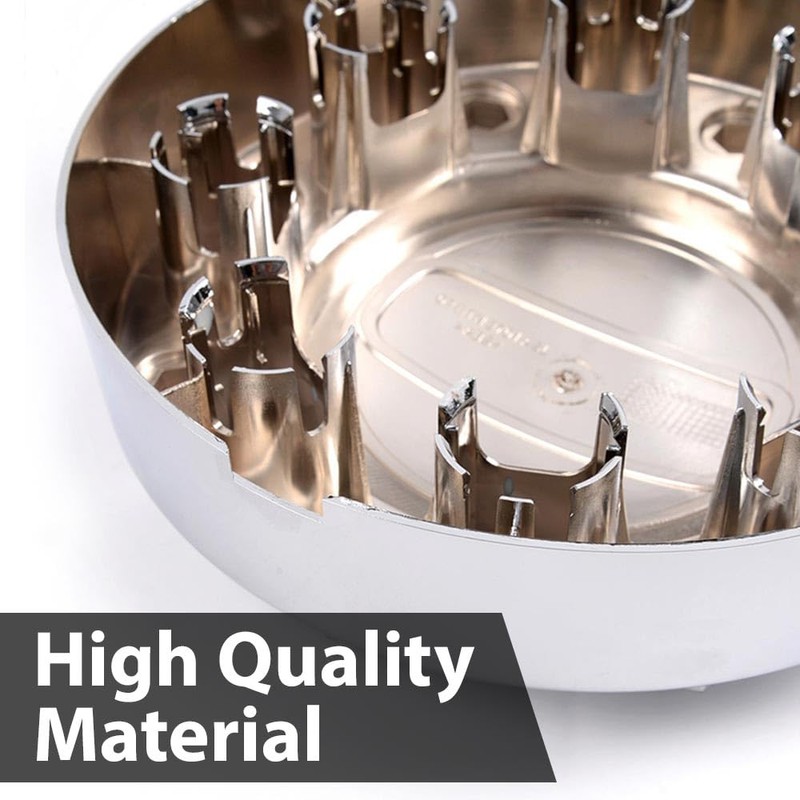 G-PLUS Pair Front Alcoa Alloy Wheel Center Hub Caps 1-TON