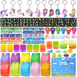 FEMBW Party Favors for Kids, 68 Pcs Goodie Bags Fillers for Birthday Party, Kids' Party Supplies for School, Pinata Stuffers, Classroom Prizes, Treasure Box Toys