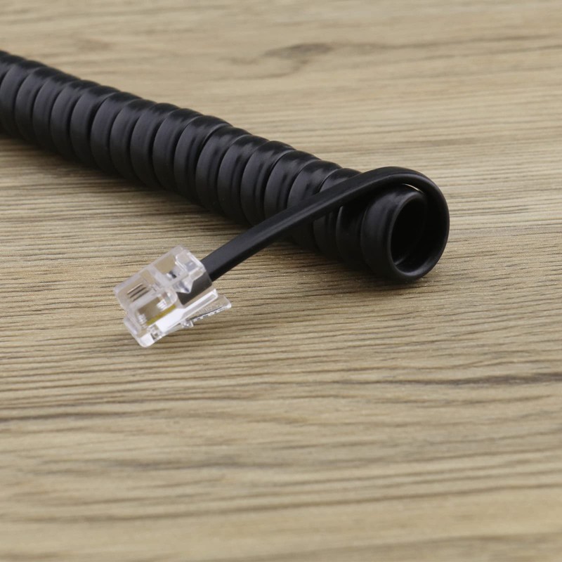 ECSiNG 4 Pack Telephone Mobile Cable Replacement Cable Wrapped Telephone
