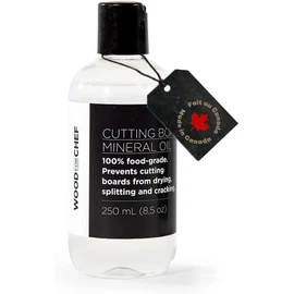 Cutting Board Food Grade Mineral Oil (8.5 oz) - Revitalize Cutting Board, Butcher Block, Countertops, Wood Utensils and Stainless Steel - Food Safe - Made in North America
