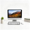1:12 Scale Miniature Desktop Computer Set, Mini Monitor with Keyboard