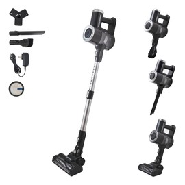 Farberware Cordless Pro Stick Vacuum Cleaner, Powerful Suction with 2 Speeds for Carpet and Hard Floors, Converts to Handheld Vacuum for Pet Hair