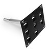 CNSPEED Front Bumper Tow Hook License Plate Mount Relocator Bracket
