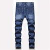 Boy's Stretch Comfy Ripped Jeans Skinny Stylish Distressed Washed Denim