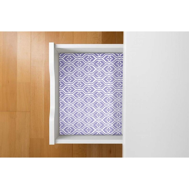SCENTORINI Lavender Scented Drawer Liners, 6 Sheets Fragrant Paper Liners