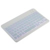 10 inch Wireless BT Keyboard Ultra-thin Rechargeable BT Keyboard Three-system