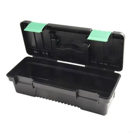 Functional 10 Inch Tool Storage Box with Upgraded Lock System for Carpentry and Electrical Tasks