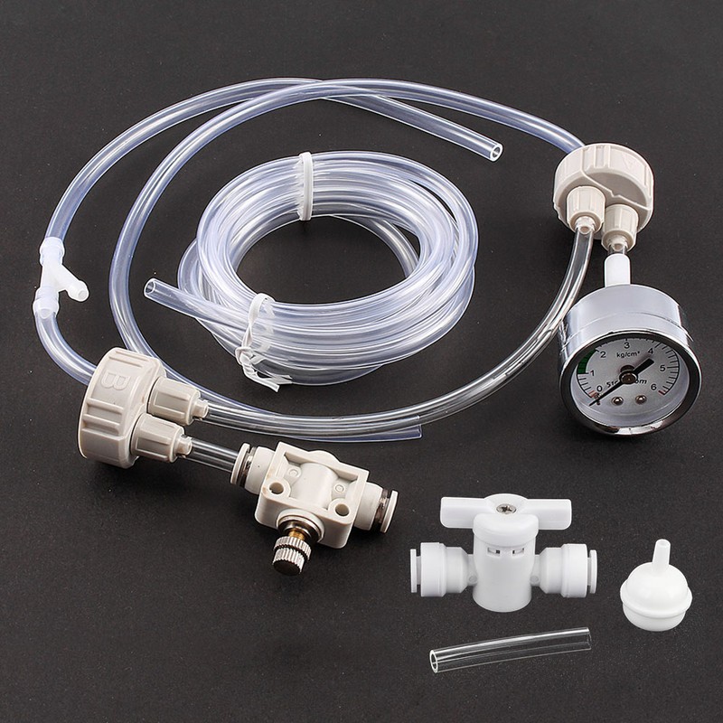 1Set White DIY Aquarium Planted Tank CO2 System Pro Tube