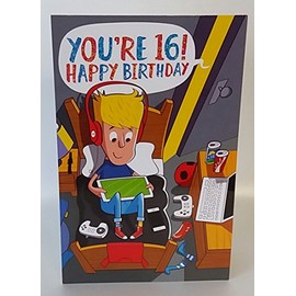 16 Today Happy Birthday Card