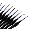 12Pcs Paint Brush Set for Face MakeUp Nail Scale Model