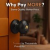Copper Creek Colonial Entry Door Knob – Keyed Entry Handle