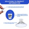 HE ZHI LONG 12pcs Suction Cups,40mm/1.61'' Suction Cup with M4