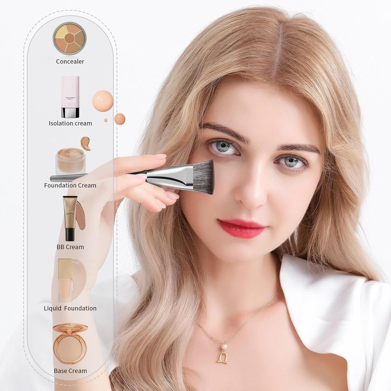 DUcare Foundation Brush Contour Bronzer Self Tanner Makeup Brushes for