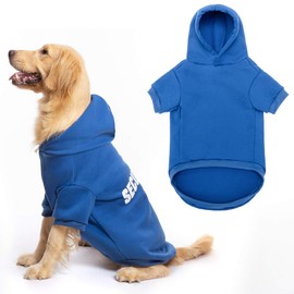 BINGPET BA1002-1 Security Patterns Printed Puppy Pet Hoodie Dog Clothes Large