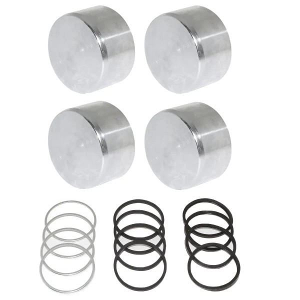 SCP British Brake Caliper Rebuild Kit w Pistons Midget/Sprites 1962-1980