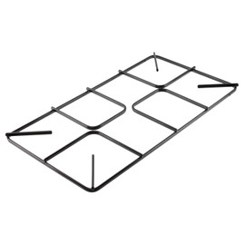 SPARES2GO Flat Gas Hob Pan Support Grid for Indesit Oven Cookers (455mm x 250mm, Large)