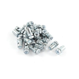 Hihaha 25 Pcs Motorcycle Brake Cable Solderless Nipple Cable Bolts Top Fitting Solderless Nipple Screw Durable Material