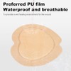 Sacral Foam Dressing, Sacrum Silicone Foam Dressing with Border, 7x7
