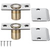 JQK Closet Magnetic Door Ball Catch Hardware, 430 Stainless Steel