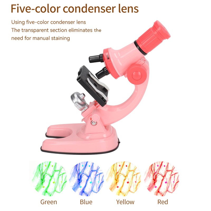 Microscope Toy Educational Biological Laboratory Tool Microscope Toy for Children
