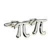 KTRolster Pi Maths Symbol Cufflinks Presented in a Cufflink Box