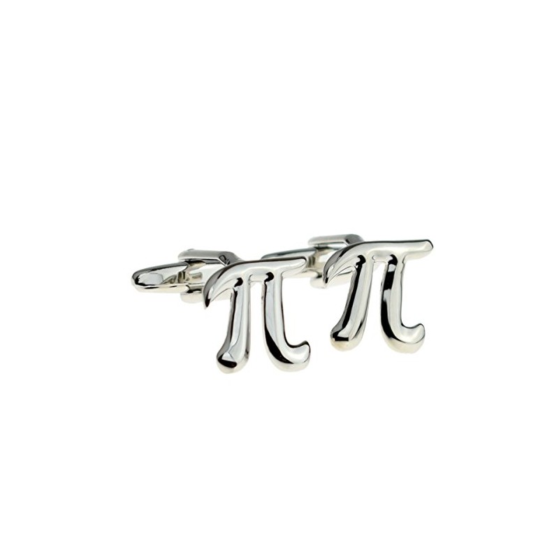 KTRolster Pi Maths Symbol Cufflinks Presented in a Cufflink Box