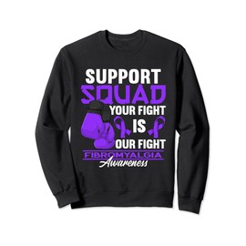 Support Awareness Squad I Chronic Pain Response Fibromyalgia Sweatshirt