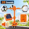 Solar Wind Powered Bird Repeller for Outdoor Use – 360°