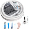 Hi-Na 3ft/5ft/6ft/8ft10ft Collapsible Shower Threshold Water Dam Water Barrier for
