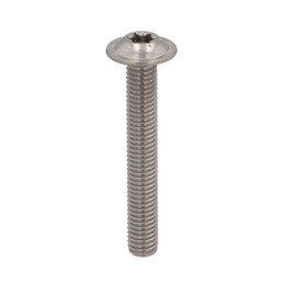 (20pcs) BelMetric M5X35 Torx Button Flange ISO 7380-2 Metric Machine Screw with TX-25 Drive Stainlesss Steel SBF5X35SS