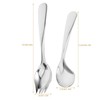 Healvian Adaptive Utensils Set Curved Utensil Angled Spoon and Fork