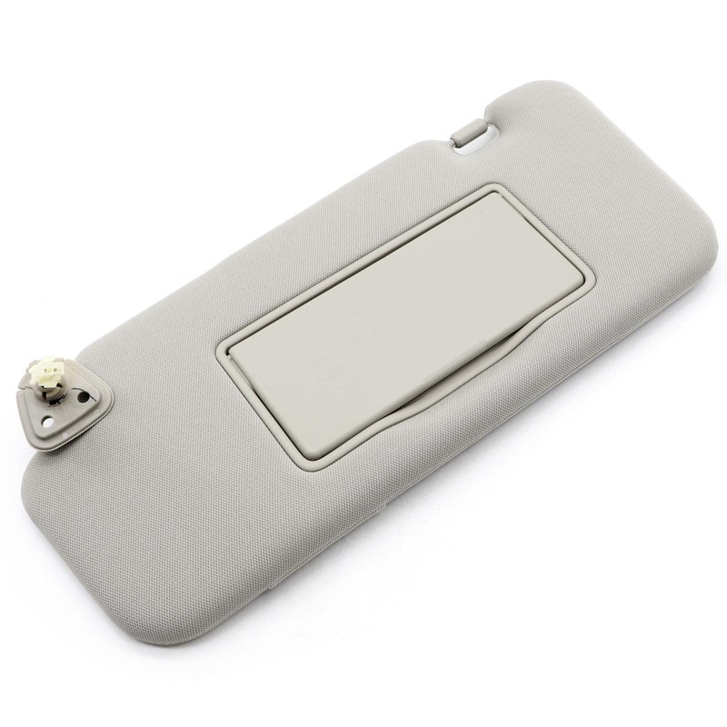 FZJDSD Left Driver Side Sun Visor with Mirror (Gray) Compatible