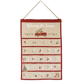 Primitives by Kathy Wall Countdown - Waiting for Santa, Set of 2