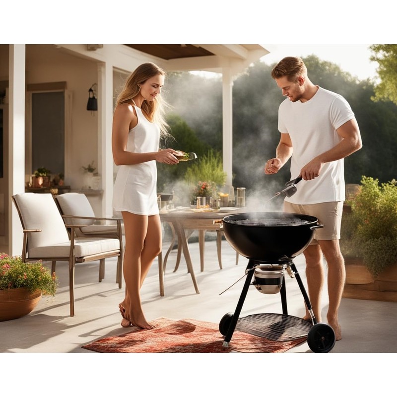 Hub Cap Replacement Compatible with Most Weber Charcoal Kettle Grills