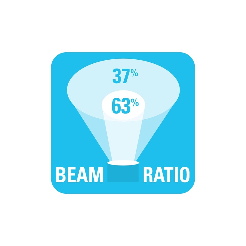 Underwater Kinetics Light Cannon eLED (L1), Lantern Grip, Safety Yellow