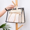 SZXFMY 10 Pack Handbag Storage Organizer Dust Bags Transparent Purse