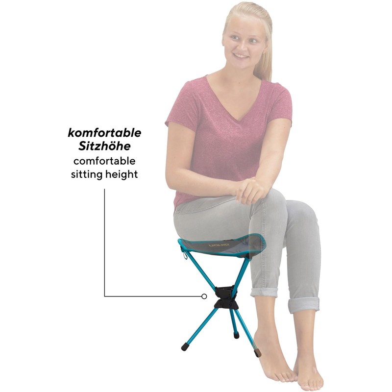 Uquip Camping Stool Three Sixty Mini 360° Lightweight Tripod Stool