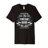Aged 75 Vintage Dude 75th Birthday Present Premium T-Shirt
