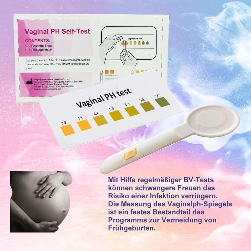 OneStep pH Vaginal Test Strips - Test for Determining Vaginal