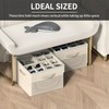 Aokeyee Shoe Organizer for Closet,Foldable Shoe Storage Organizer Box Bin