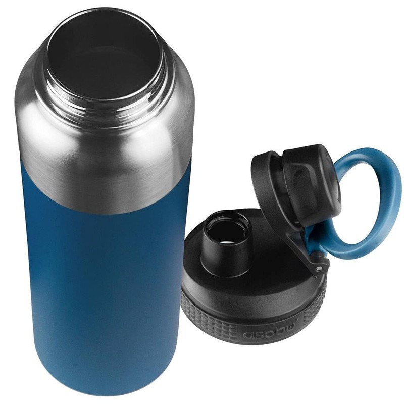 Asobu BPA Free Mighty Stainless Steel Water Bottle with Easy