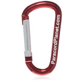 PARACORD PLANET Aluminum Interlocking D Shaped Carabiner – Outdoor, Hiking, Backpacking, Climbing, Keychain, and More