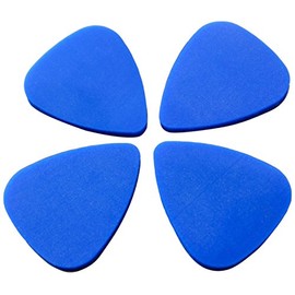 Rubber Tones RUB-BLSI-4 Blue Silicon Picks (Pack of 4)