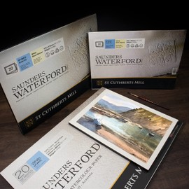 St Cuthberts Mill Gluing Pad, Cotton, White, 10 x 14 inches