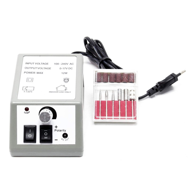 Wiltec Professional Nail Cutter Set, 20,000 rpm, Electric Rodent Cutter