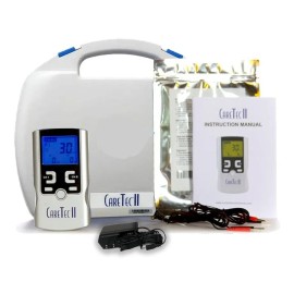 Electroestimulador Caretec Ii Tens Ems Incluye 4 Electrodos