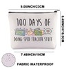 Make-up-Tasche mit Reißverschluss, Aufschrift "100 Days Sped Teacher", Sped UK