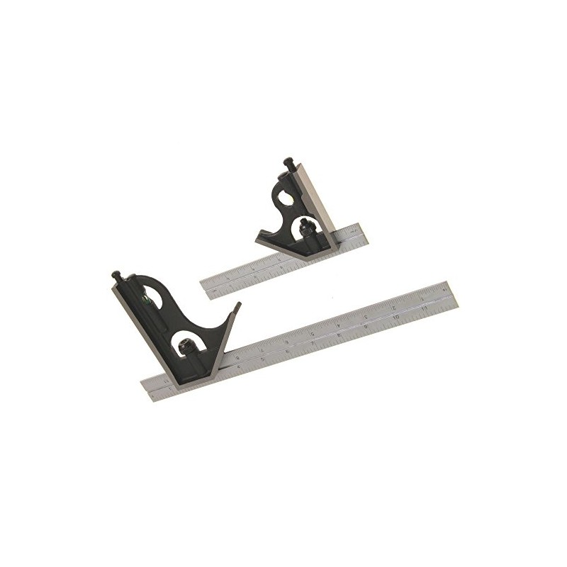 iGaging Combination Square Set 6" & 12" 4R Steel Blade