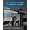 JoyGeek 11-in-1 Compressed Air Duster, 3-Gear Adjustable 120000 RPM Electric