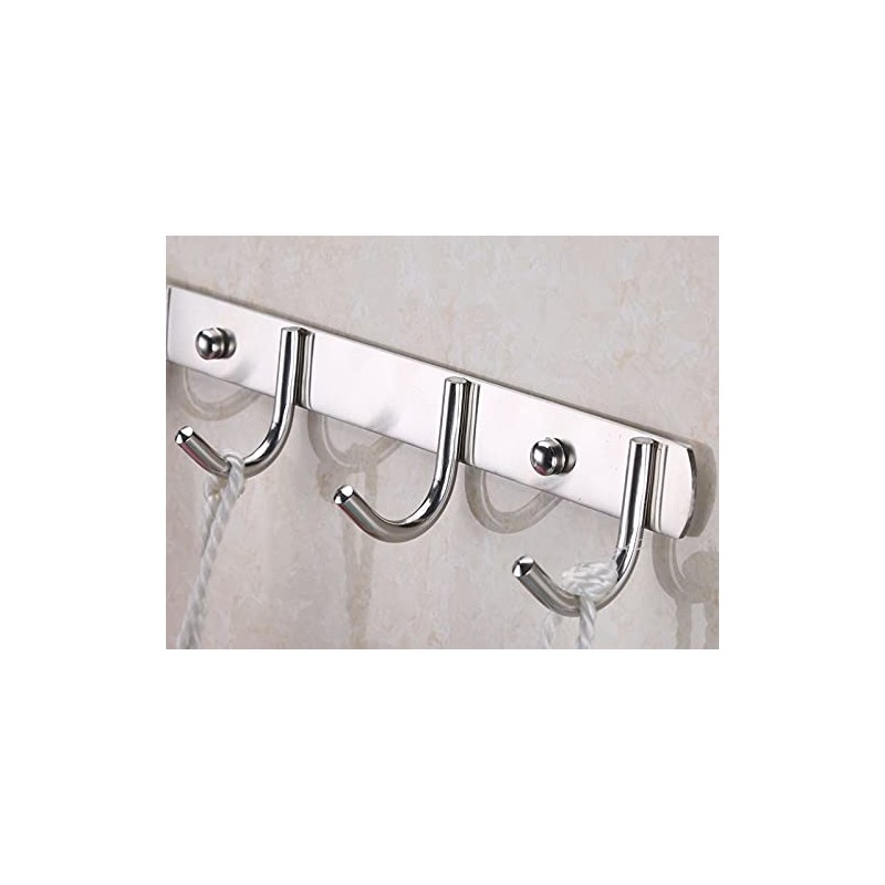Luchs Set of 2 5 Hooks Coat Hooks with 5